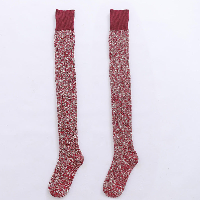 77 cm Knitted Long Socks for Women