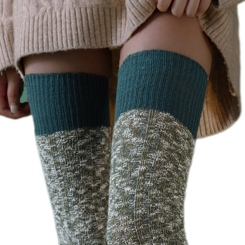 77 cm Knitted Long Socks for Women