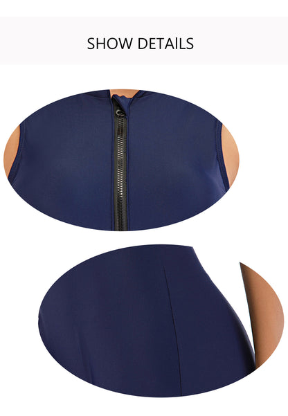 Sexy Sleeveless Surfing/diving One Piece Swimsuits