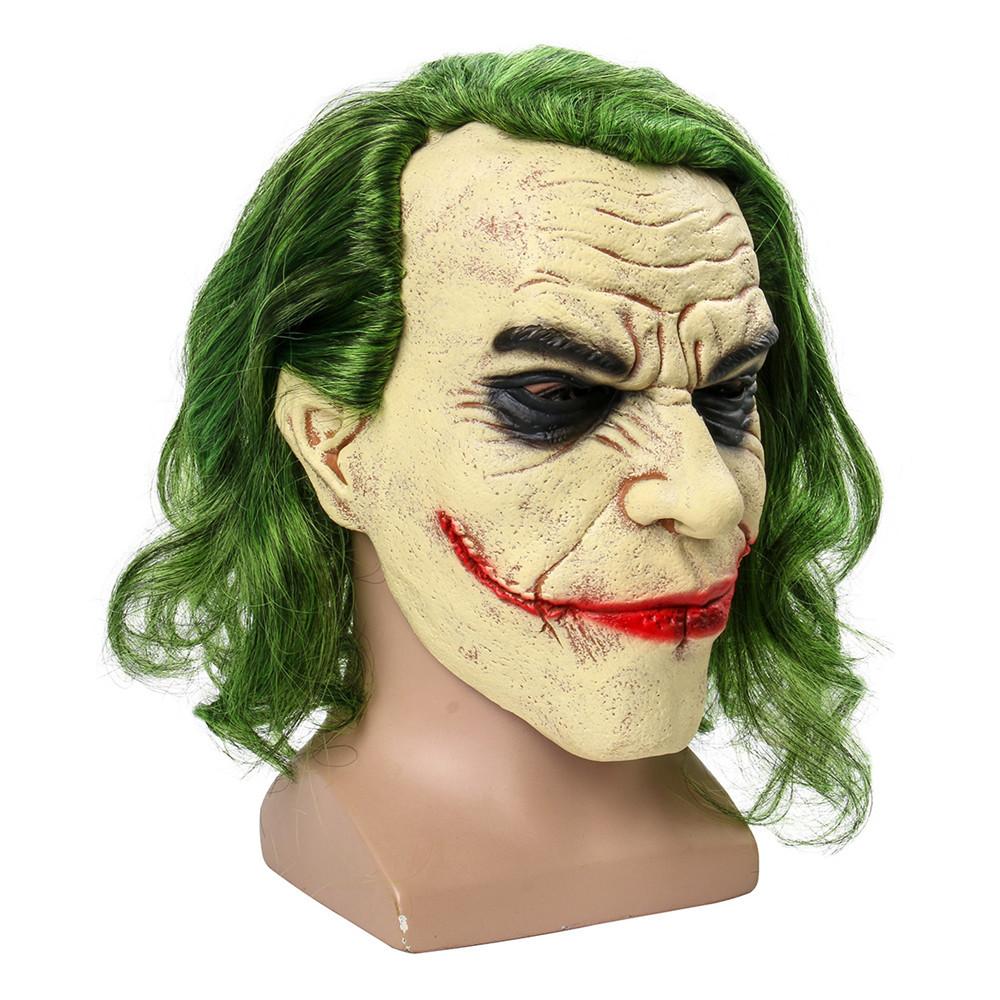 Happy Halloween Cosplay Clown Joker Latex Mask-STYLEGOING