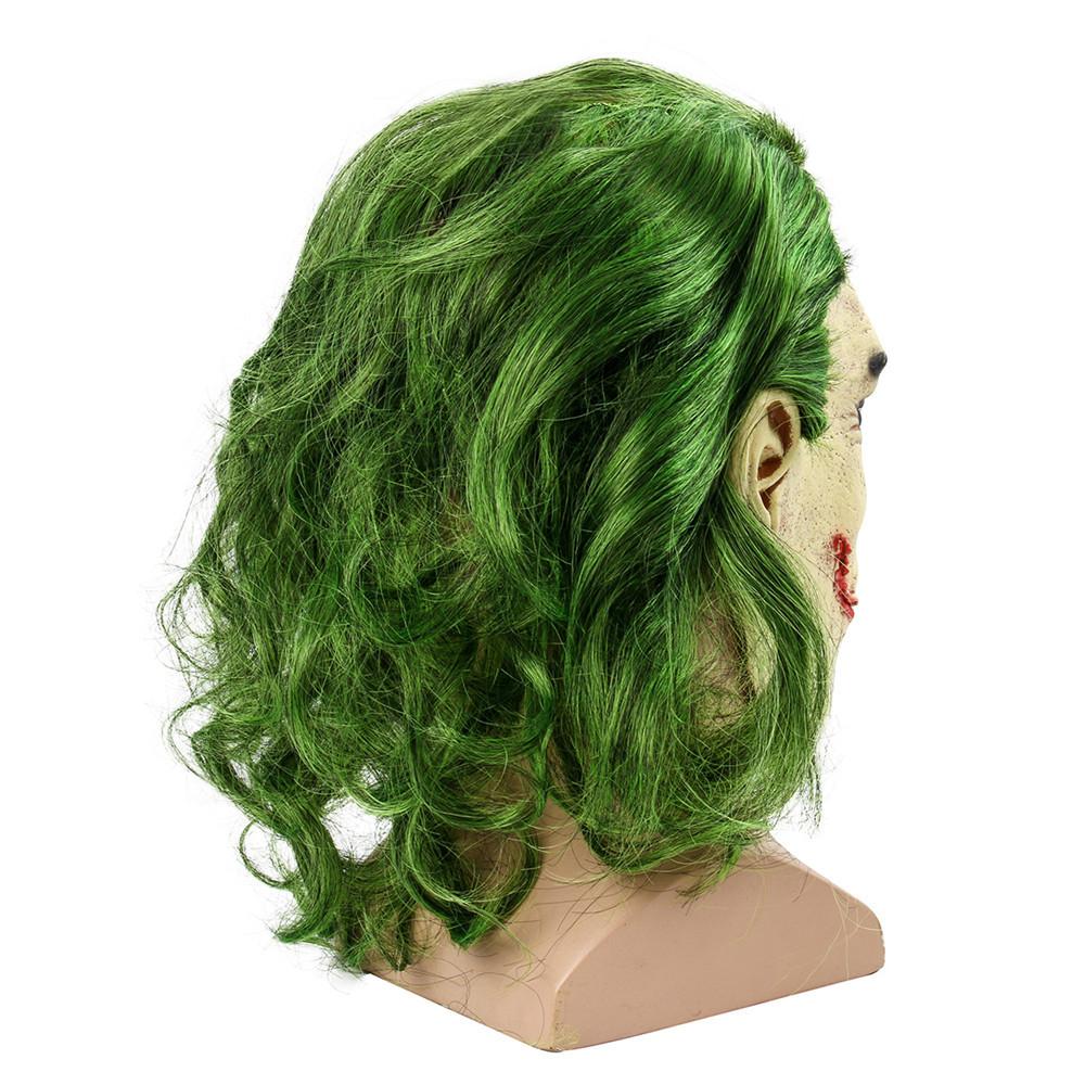 Happy Halloween Cosplay Clown Joker Latex Mask-STYLEGOING