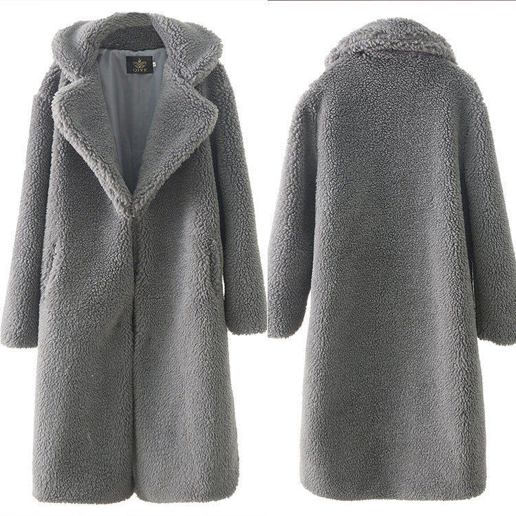 Winter Man Made Sherpa Coats for Women