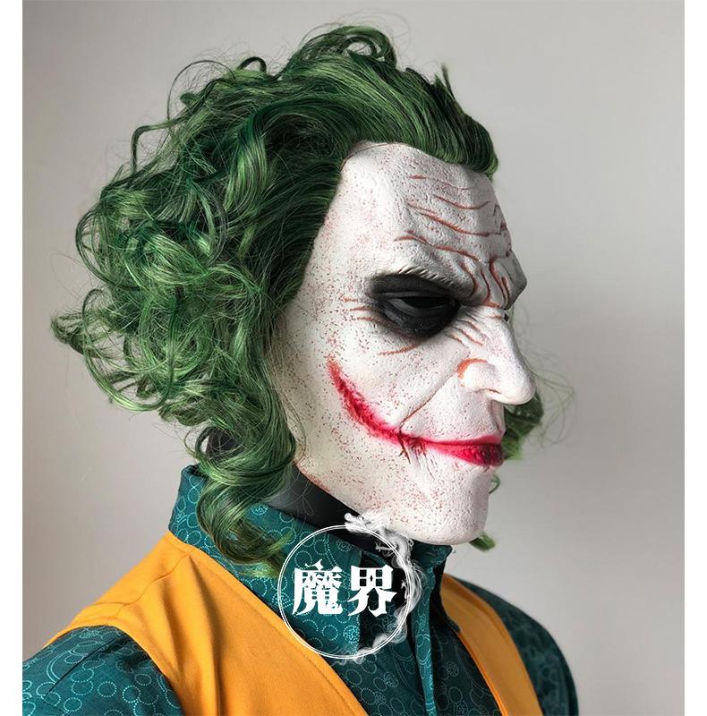 Happy Halloween Cosplay Clown Joker Latex Mask-STYLEGOING