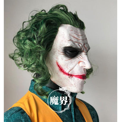 Happy Halloween Cosplay Clown Joker Latex Mask-STYLEGOING