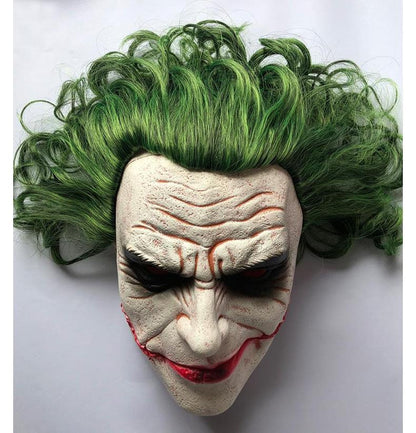 Happy Halloween Cosplay Clown Joker Latex Mask-STYLEGOING