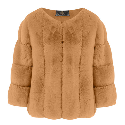 Winter Artificial Fur Short Coats for Women