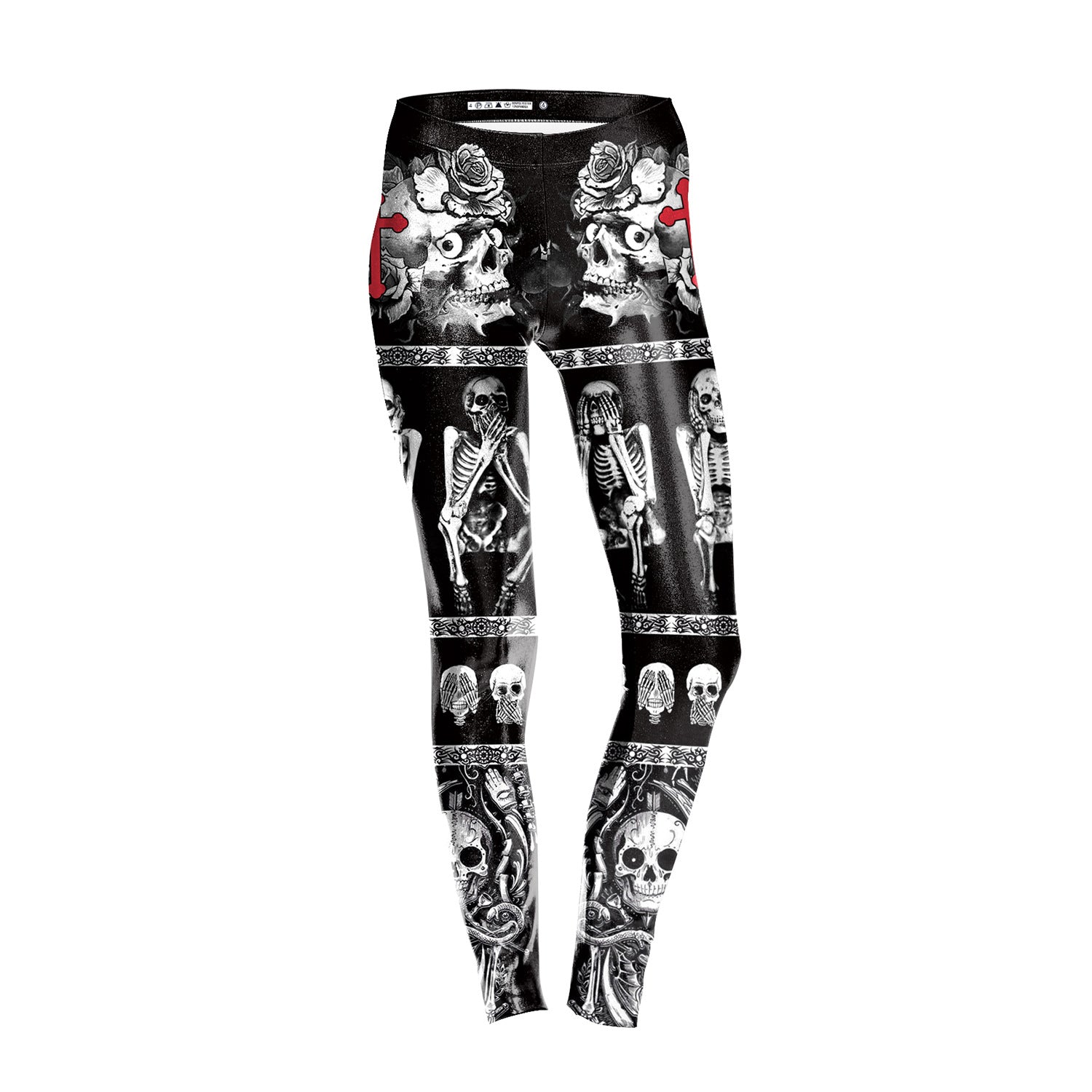Sexy 3D Print Halloween Leggings for Women