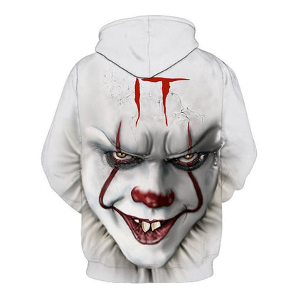 Halloween Clown 3D Prints Casual Hoodies-STYLEGOING