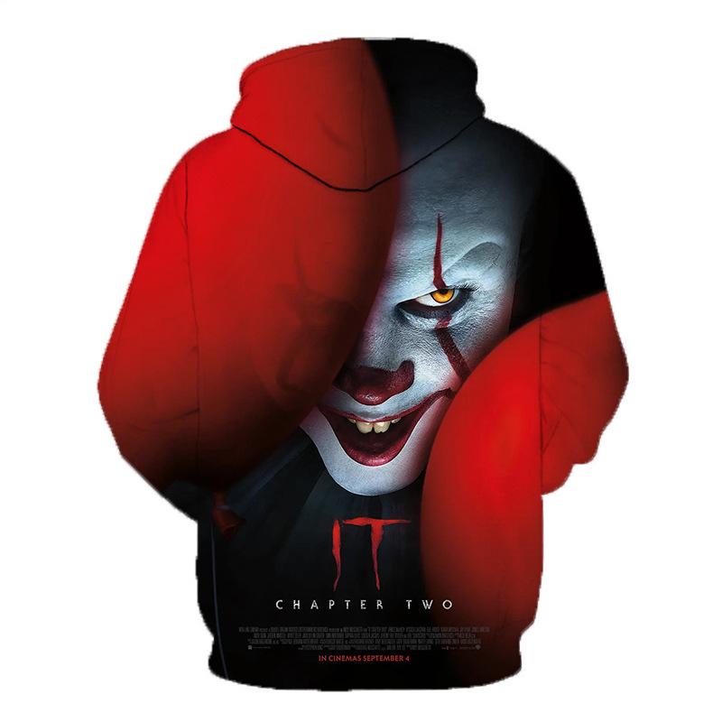 Halloween Clown 3D Prints Casual Hoodies-STYLEGOING