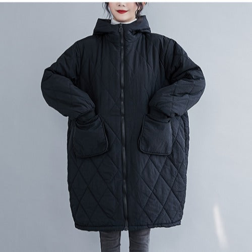 Winter Cotton Plus Sizes Women Overcoats