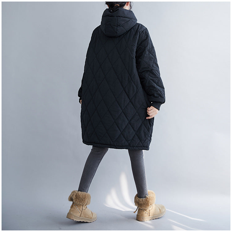 Winter Cotton Plus Sizes Women Overcoats