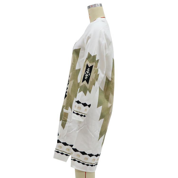 Women Long Sleeves Cardigan Overcoat-STYLEGOING