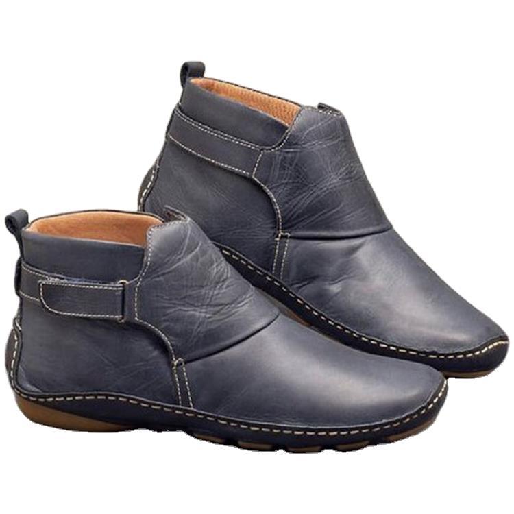 Fashion Women Button Plus Sizes Short Boots