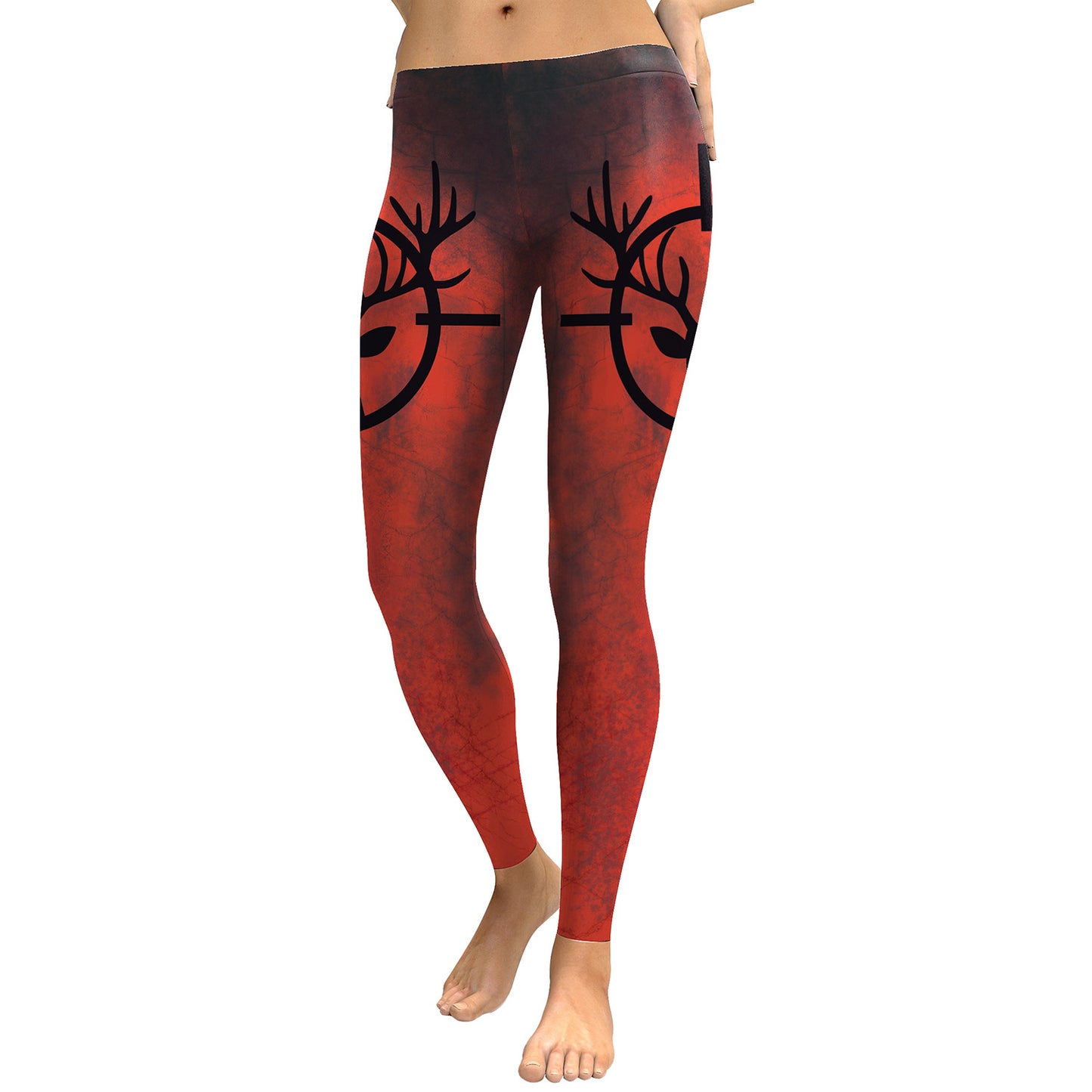 Sexy 3D Print Halloween Leggings for Women