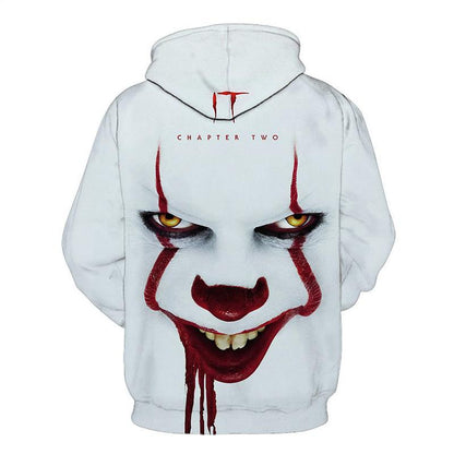 Halloween Clown 3D Prints Casual Hoodies-STYLEGOING