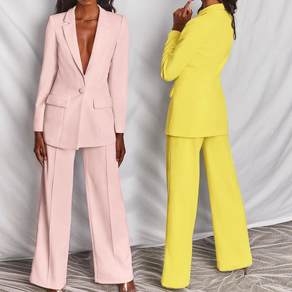 Casual Women Office Lady Outfits Sets