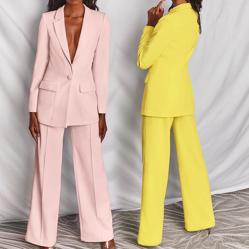 Casual Women Office Lady Outfits Sets