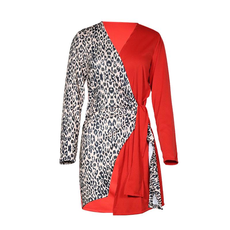 Classy Leopard Casual Blazer Overcoat-STYLEGOING