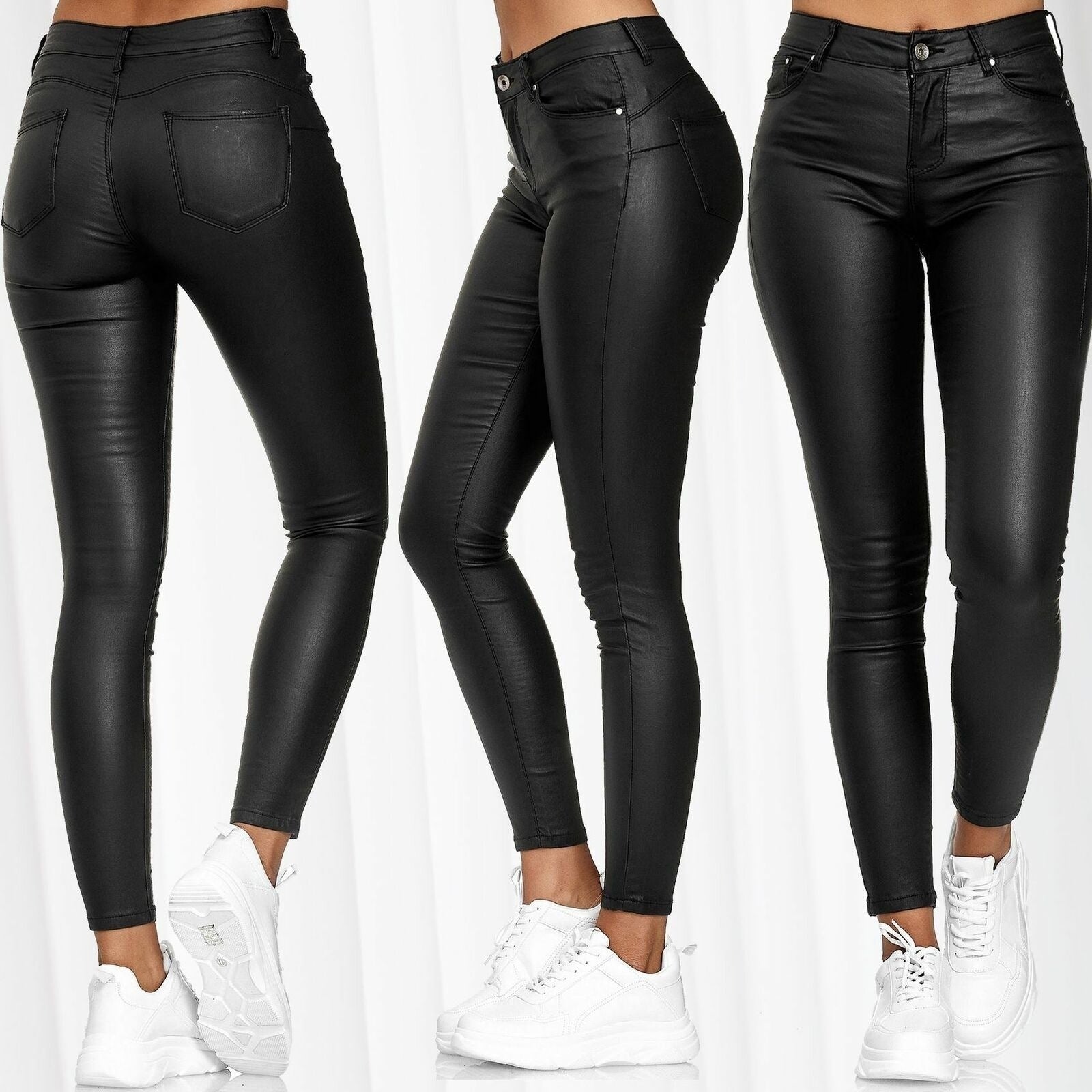 Sexy PU Leather Leggings for Women