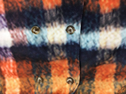 Women Plaid Long Overcoat