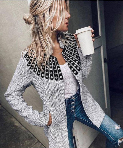 Fashion Short Blazer Overcoat for Women
