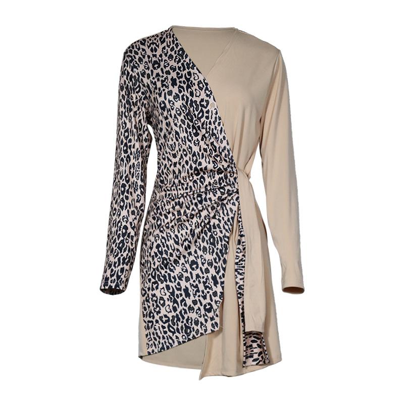 Classy Leopard Casual Blazer Overcoat-STYLEGOING