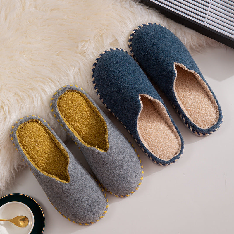 Warm Anti-skidding Winter Slippers for Men
