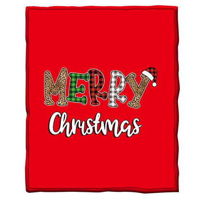 Double Thick Warm Throw Blankets for Christmas