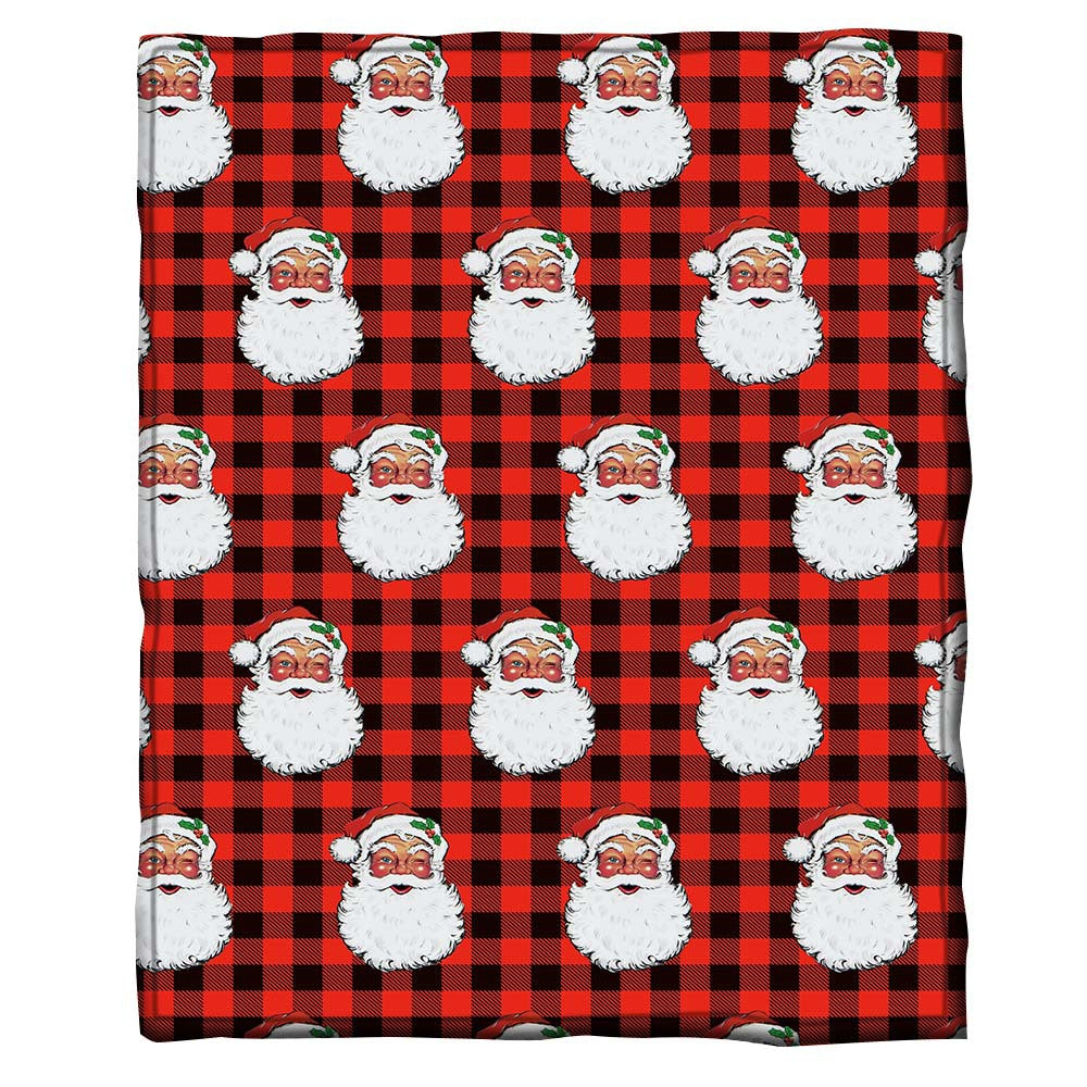 Double Thick Warm Throw Blankets for Christmas