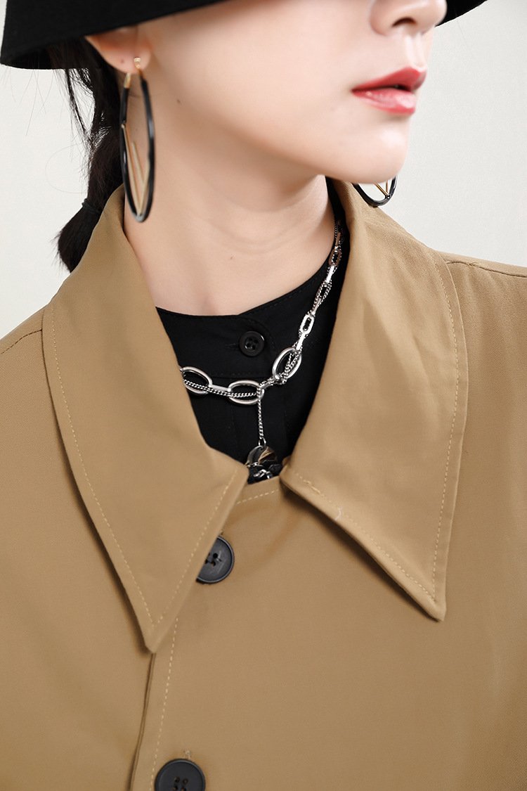 Women Irregular Winter Thicken Overcoat