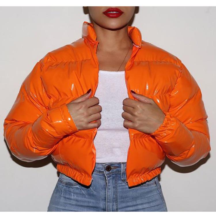 Winter Bright Color Women Short Overcoats-STYLEGOING