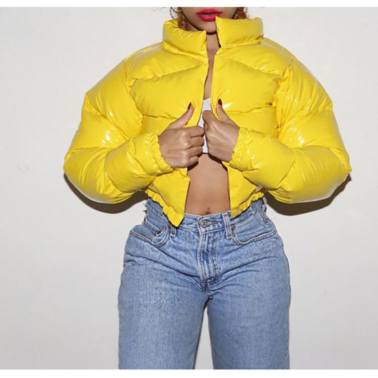Winter Bright Color Women Short Overcoats-STYLEGOING