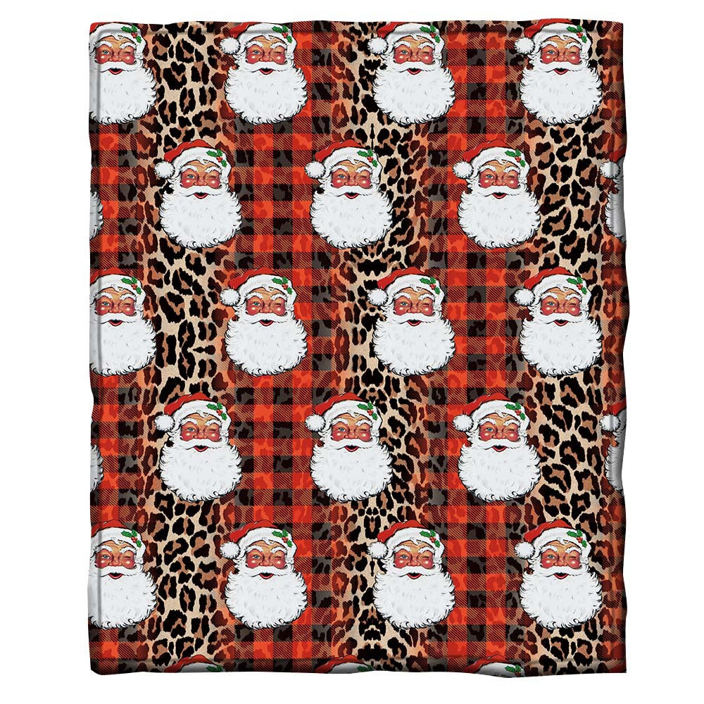 Double Thick Warm Throw Blankets for Christmas