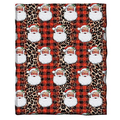 Double Thick Warm Throw Blankets for Christmas