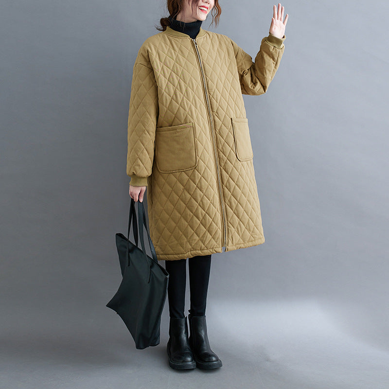 Winter Cotton Plus Sizes Coats for Women