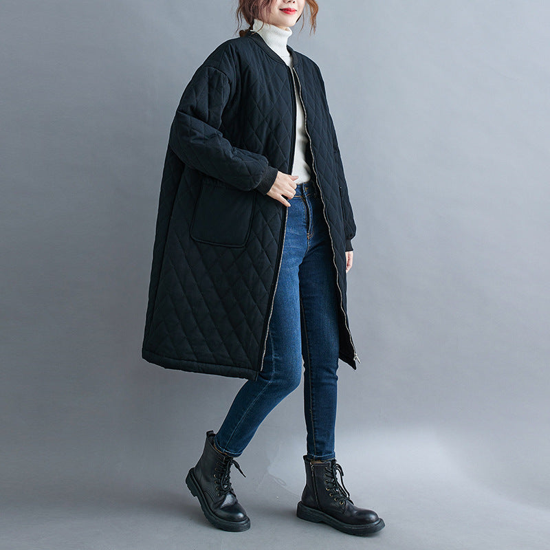 Winter Cotton Plus Sizes Coats for Women
