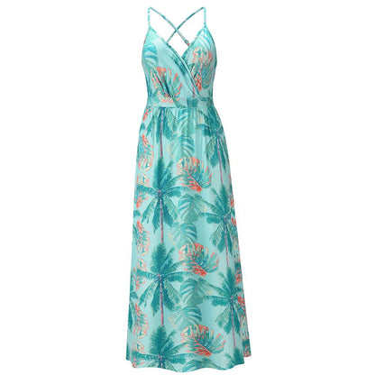 Women Summer Bohemian Long Dresses-STYLEGOING