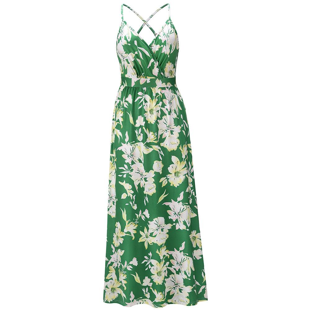 Women Summer Bohemian Long Dresses-STYLEGOING