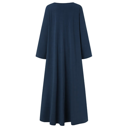 Casual Women Long Dresses Cozy Dresses