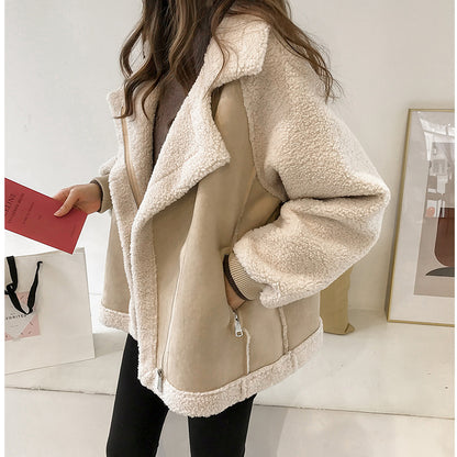 Women Artificial Fur Winter Short Jacket Coats