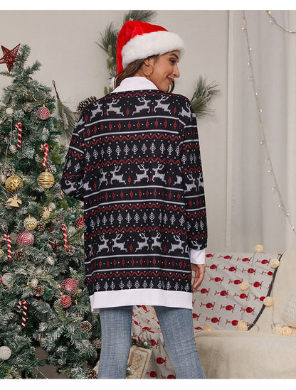 Christmas Knitted Coats for Women