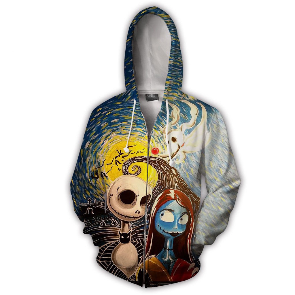 Plus Size Horrible Halloween 3D Print Hoodies-STYLEGOING