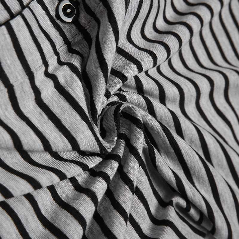 Casual Long Sleeves Jumpsuits Sleepwear for Men
