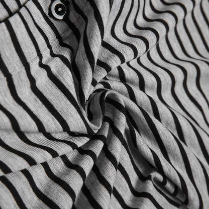 Casual Long Sleeves Jumpsuits Sleepwear for Men
