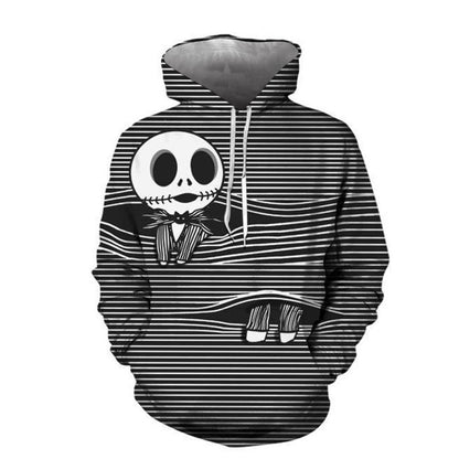 Plus Size Horrible Halloween 3D Print Hoodies-STYLEGOING