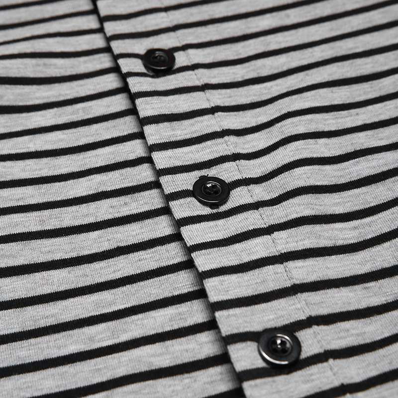 Casual Long Sleeves Jumpsuits Sleepwear for Men