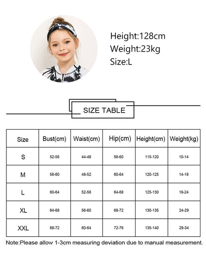 Parent and Child One-piece Surfsuit Diving Suit-STYLEGOING
