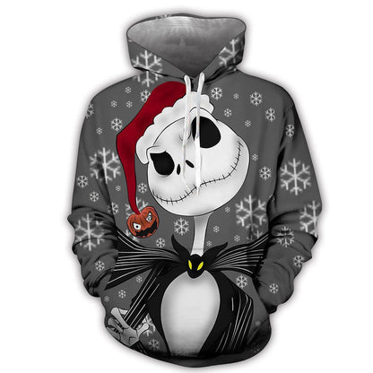 Plus Size Horrible Halloween 3D Print Hoodies-STYLEGOING