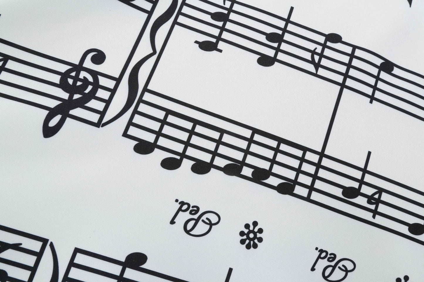 Vintage V Neck Long Sleeves Musical Note Winter Dresses-STYLEGOING
