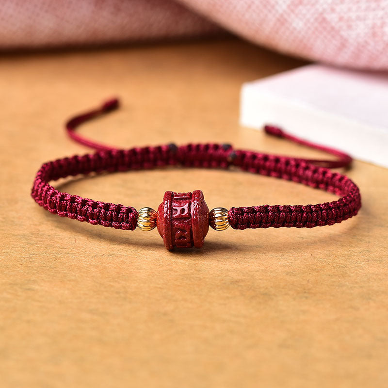 Hand-woven Cinnabaris Good Luck Bracelets
